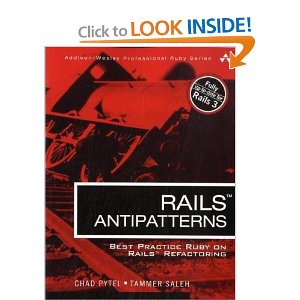 Rails AntiPatterns Best Practice Ruby on Rails Refactoring