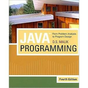 Java Programming： From Problem Analysis to Program Design, 4th Edition