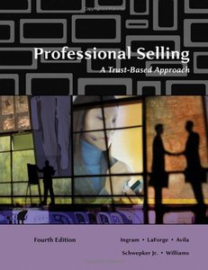Professional Selling：A Trust-Based Approach 4 edition