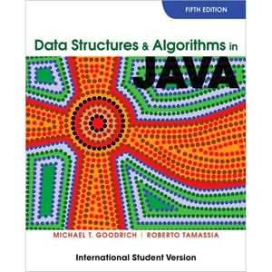 Data Structures and Algorithms in Java, 5th Edition